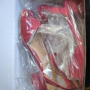 Red Square Heels